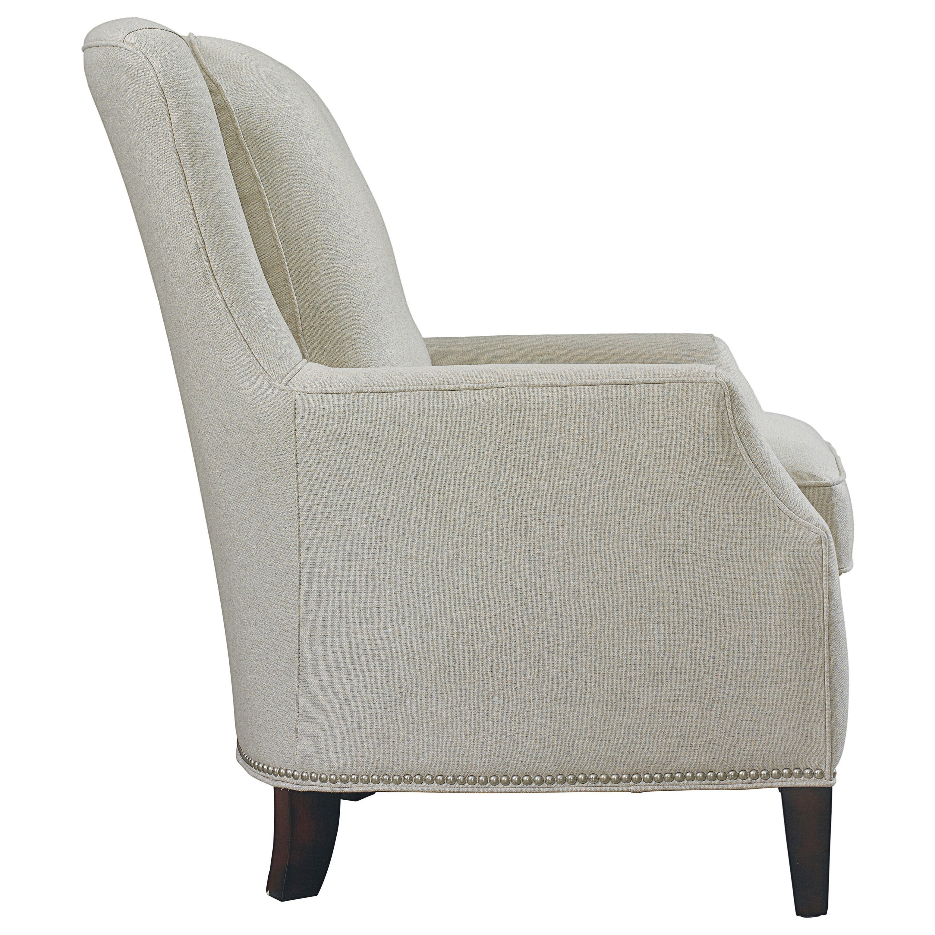 Bassett Kent Transitional Den Room Accent Chair Howell Furniture